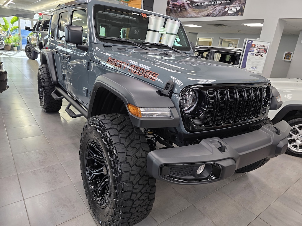 New 2025 Jeep Wrangler Rocky Ridge 4x4 Sport Utility