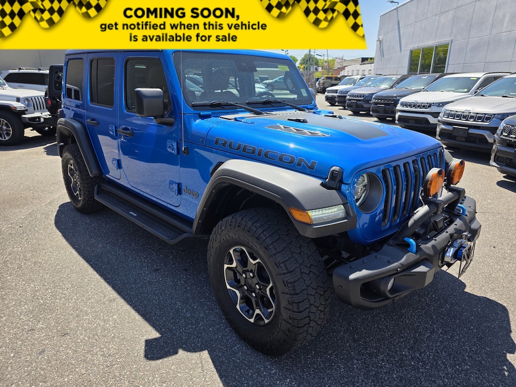 Used 2022 Jeep Wrangler 4xe Unlimited Rubicon Unlimited Rubicon 4x4
