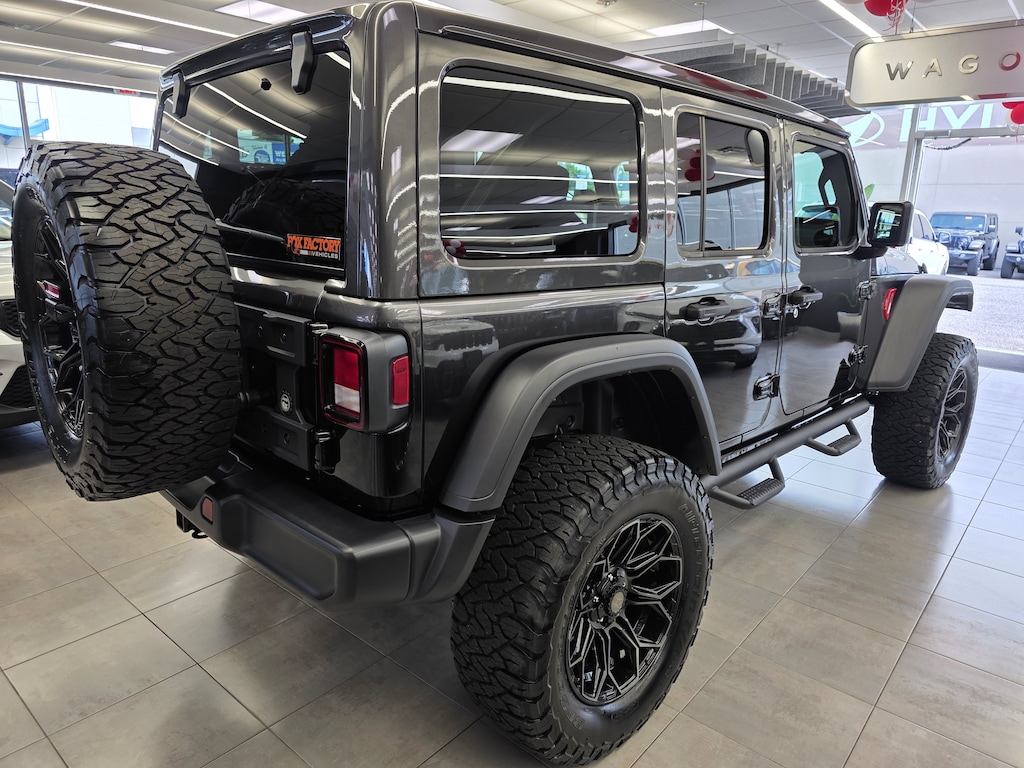 New 2026 Jeep Wrangler Black Widow 4x4 Sport Utility