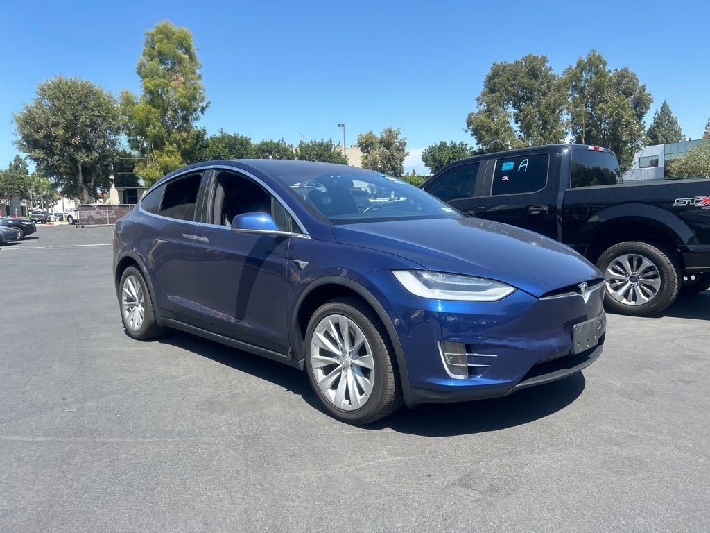 Used 2020 Tesla Model X Long Range Plus with VIN 5YJXCBE23LF300259 for sale in Garden Grove, CA