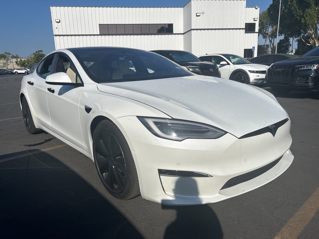 Used 2021 Tesla Model S Long Range Plus with VIN 5YJSA1E56MF439596 for sale in Garden Grove, CA