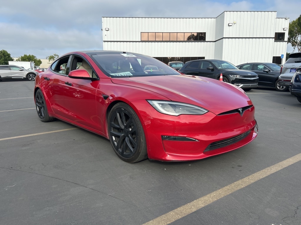 Used 2022 Tesla Model S Plaid with VIN 5YJSA1E64NF479878 for sale in Garden Grove, CA