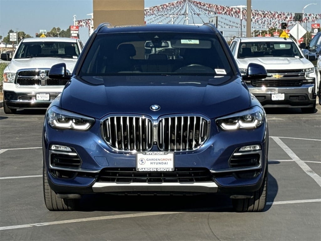 Used 2021 BMW X5 40i with VIN 5UXCR4C05M9E73921 for sale in Garden Grove, CA