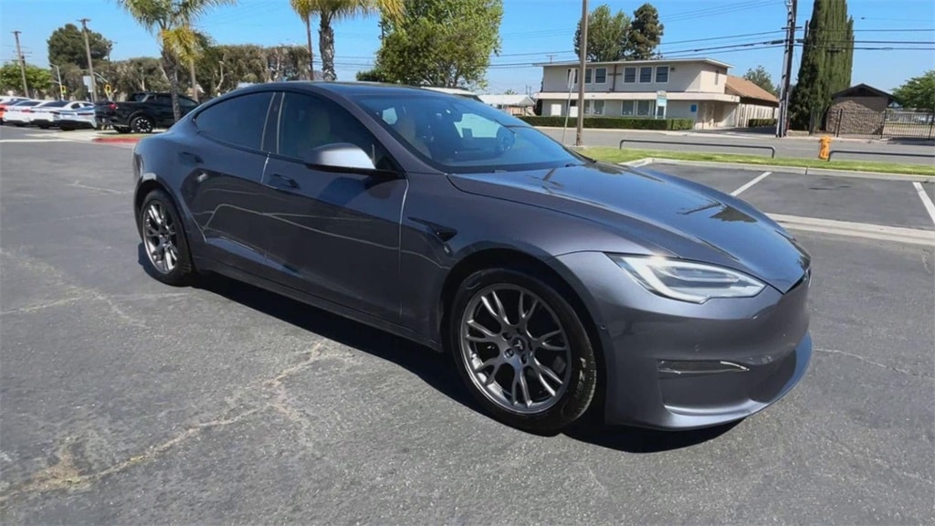 Used 2021 Tesla Model S Long Range Plus with VIN 5YJSA1E56MF439971 for sale in Garden Grove, CA