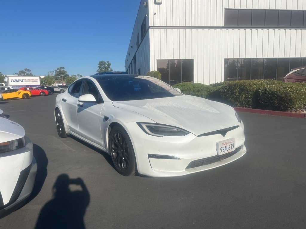 Used 2021 Tesla Model S Plaid with VIN 5YJSA1E66MF439056 for sale in Garden Grove, CA