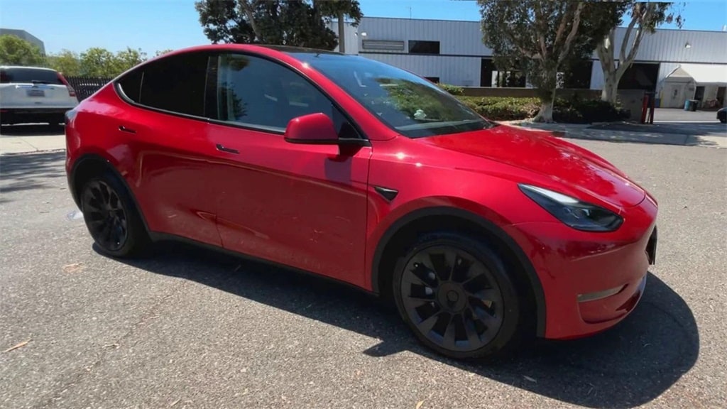 Used 2023 Tesla Model Y Long Range with VIN 7SAYGDEE6PF628539 for sale in Garden Grove, CA