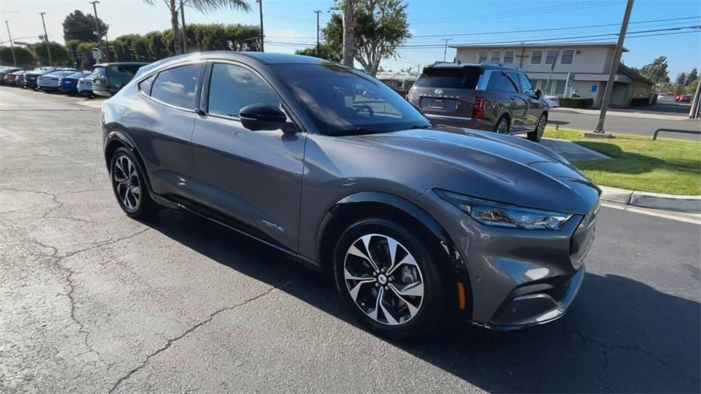 Used 2021 Ford Mustang Mach-E Premium AWD with VIN 3FMTK3SS2MMA18859 for sale in Garden Grove, CA