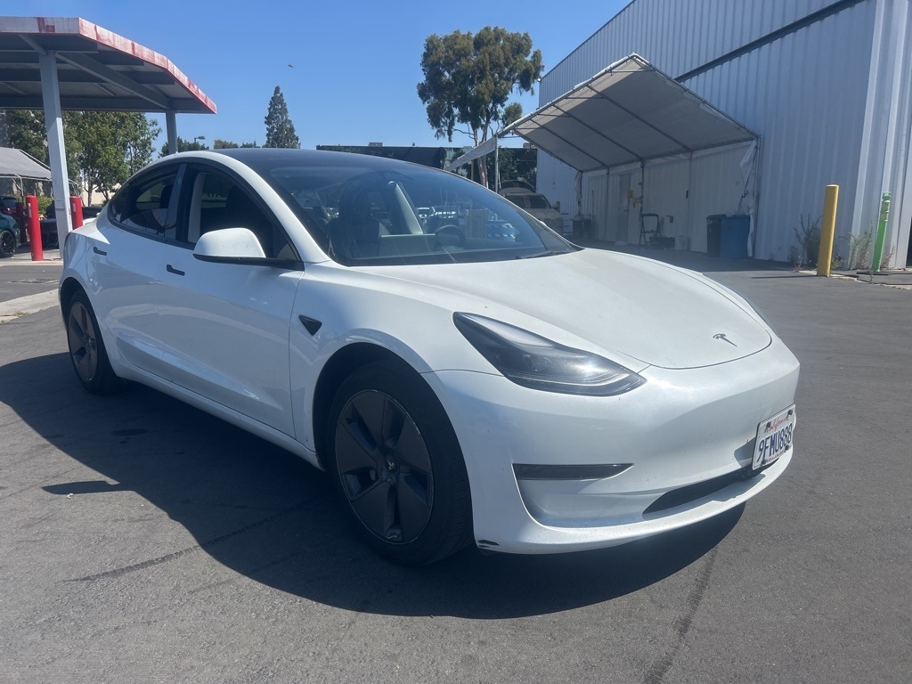 Used 2023 Tesla Model 3 Base with VIN 5YJ3E1EA1PF506650 for sale in Garden Grove, CA