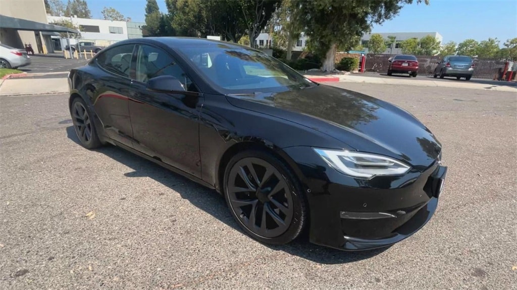 Used 2021 Tesla Model S Plaid with VIN 5YJSA1E64MF437449 for sale in Garden Grove, CA