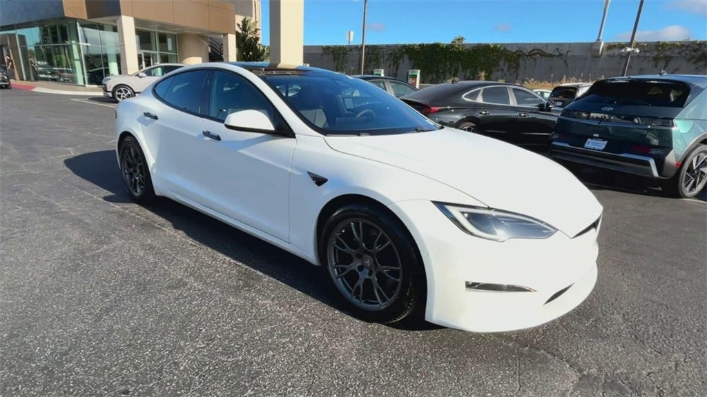 Used 2022 Tesla Model S Plaid with VIN 5YJSA1E65NF477539 for sale in Garden Grove, CA