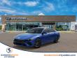 New 2025 Hyundai Elantra Hybrid Blue Sedan