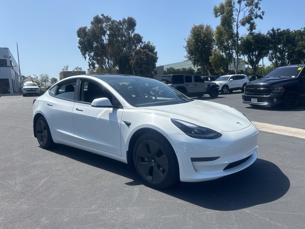 Used 2022 Tesla Model 3  with VIN 5YJ3E1EA3NF110524 for sale in Garden Grove, CA