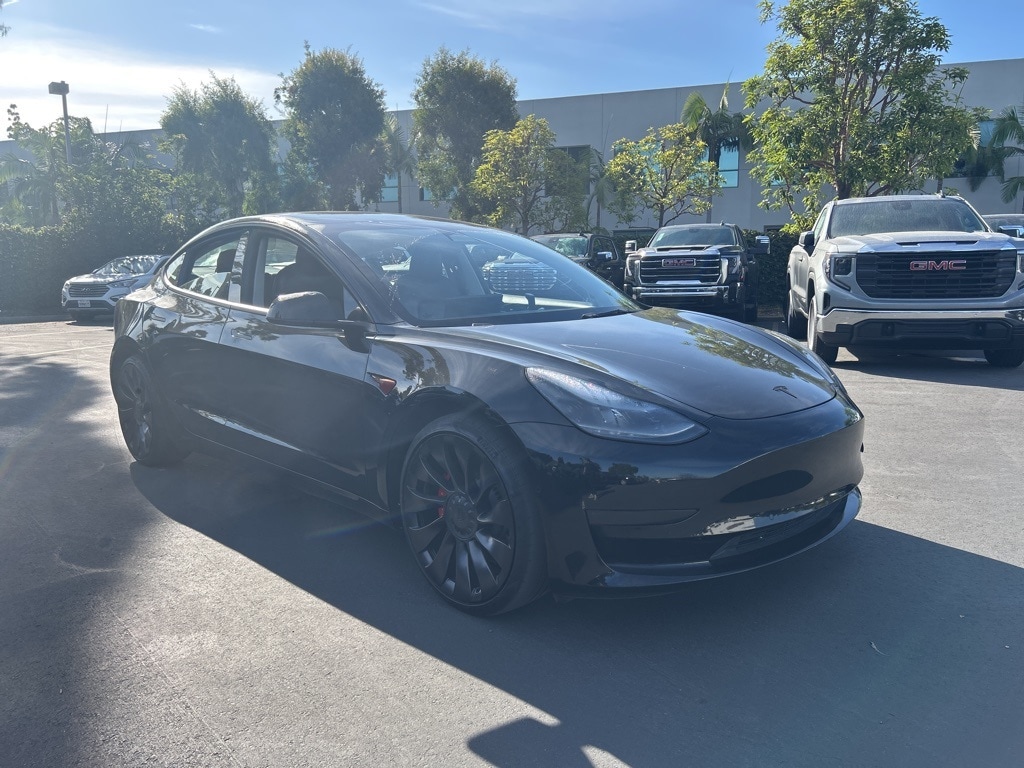 Used 2022 Tesla Model 3 Performance with VIN 5YJ3E1EC8NF182000 for sale in Garden Grove, CA