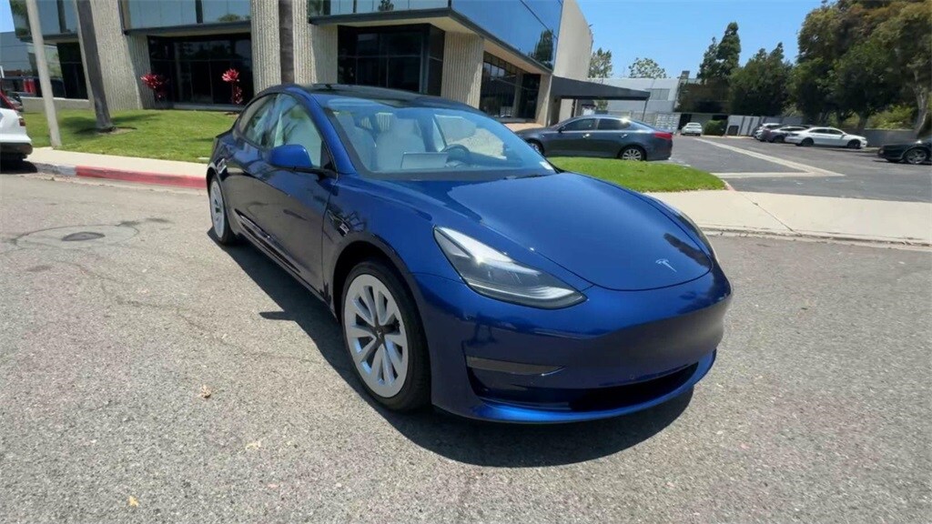 Used 2022 Tesla Model 3 Long Range with VIN 5YJ3E1EB1NF232341 for sale in Garden Grove, CA