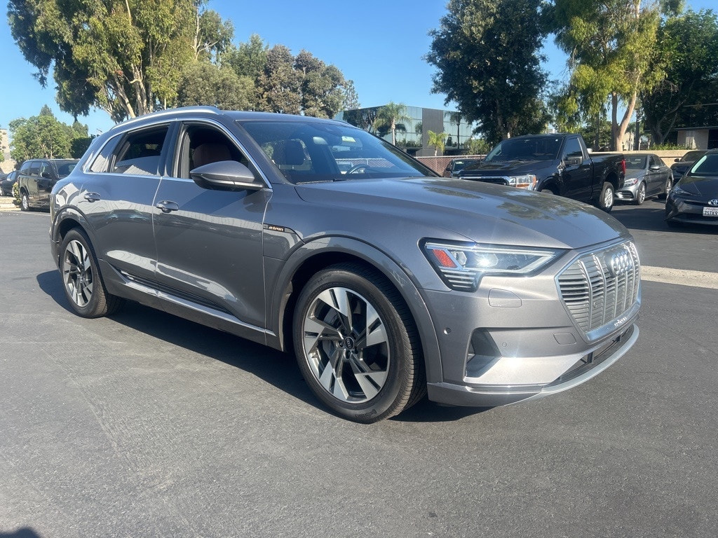 Used 2021 Audi e-tron Premium Plus with VIN WA1LAAGE4MB005563 for sale in Garden Grove, CA