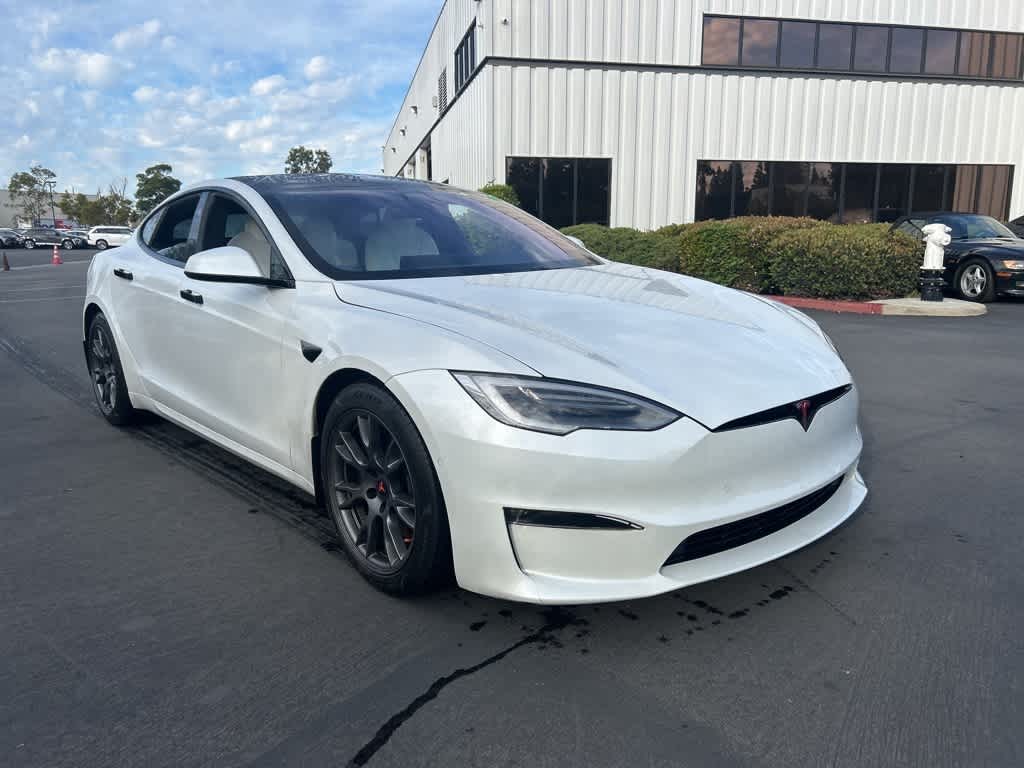 Used 2021 Tesla Model S Long Range Plus with VIN 5YJSA1E58MF454830 for sale in Garden Grove, CA