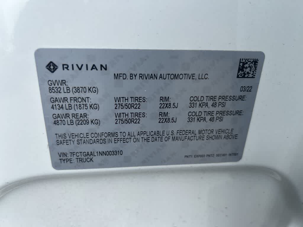 Thumbnail: 2022 Rivian R1T - 9