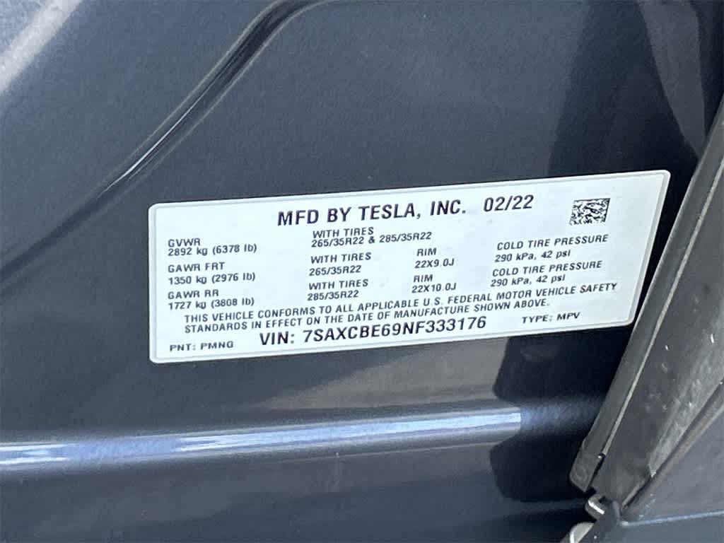 Thumbnail: 2022 Tesla Model X - 10