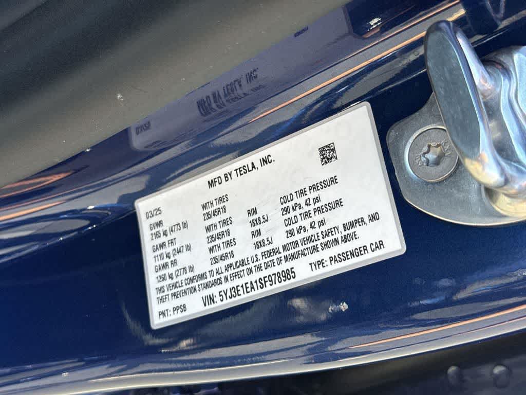 Thumbnail: 2025 Tesla Model 3 - 10