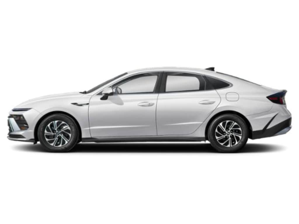 New 2026 Hyundai Sonata Hybrid Blue Sedan