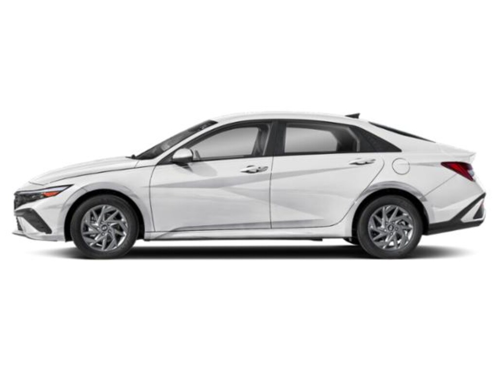 New 2026 Hyundai Elantra Hybrid Blue Sedan
