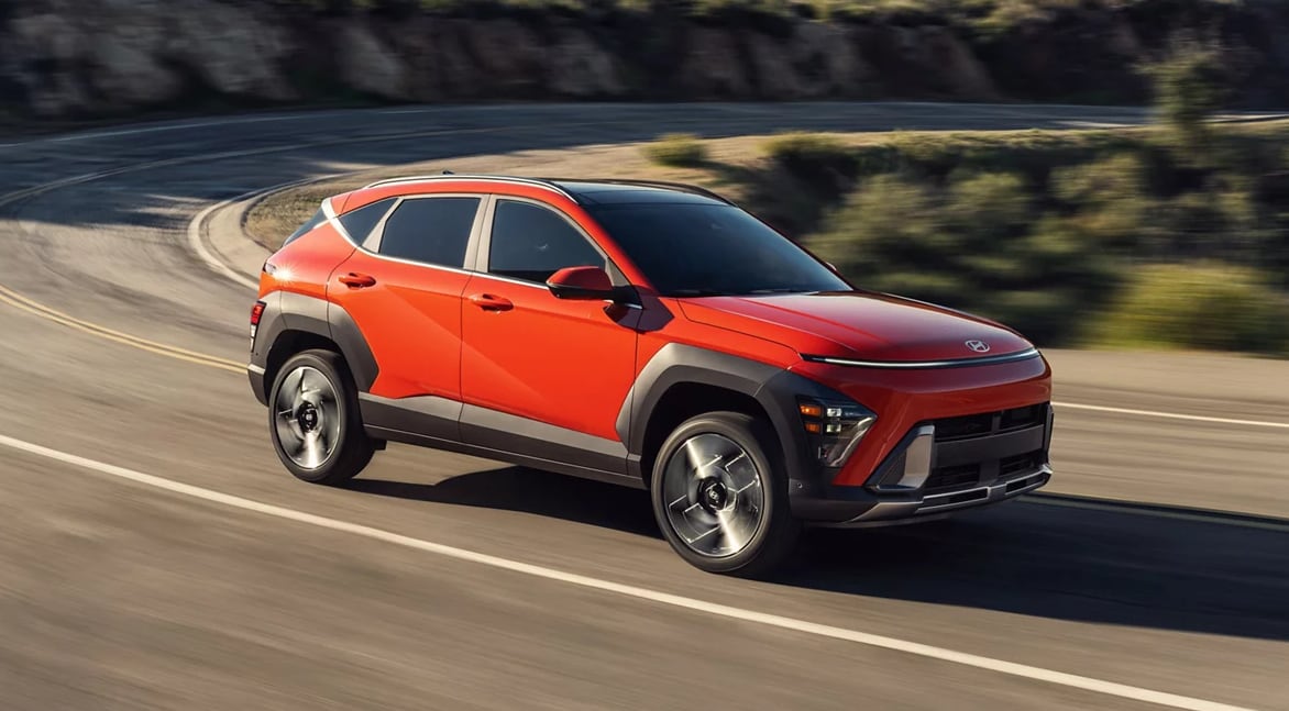 Exterior of a 2026 Hyundai Kona