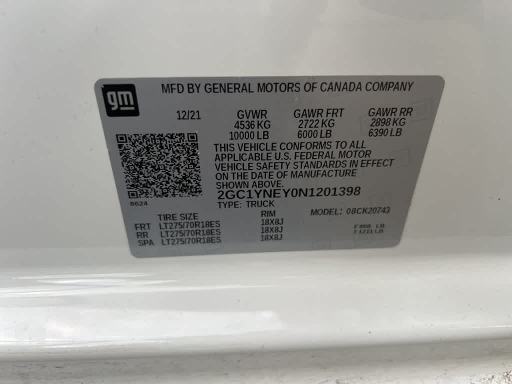 Thumbnail: 2022 Chevrolet Silverado 2500 - 8