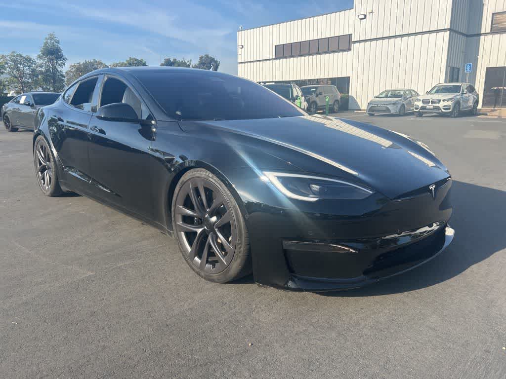 Used 2022 Tesla Model S Plaid with VIN 5YJSA1E67NF472617 for sale in Garden Grove, CA