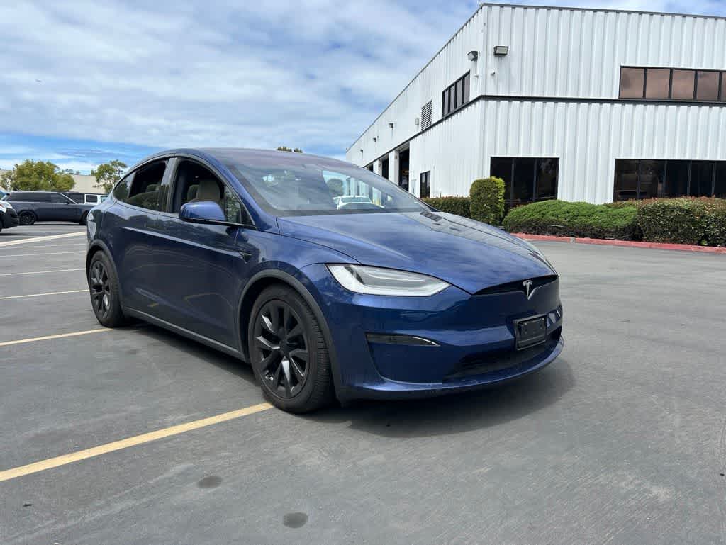 Used 2022 Tesla Model X Plaid with VIN 7SAXCBE67NF345634 for sale in Garden Grove, CA