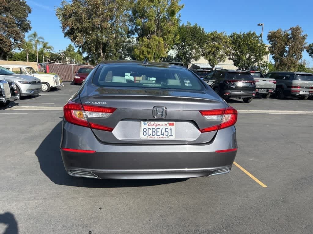 Used 2018 Honda Accord LX 1.5T Sedan