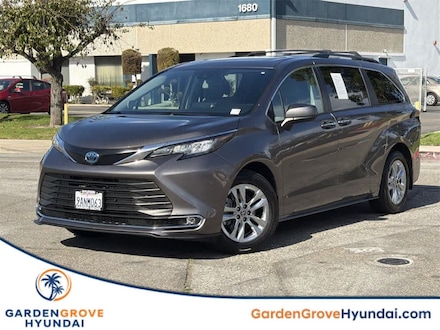 Pre-Owned Featured 2022 Toyota Sienna XLE Van for sale near you in Garden Grove, CA
