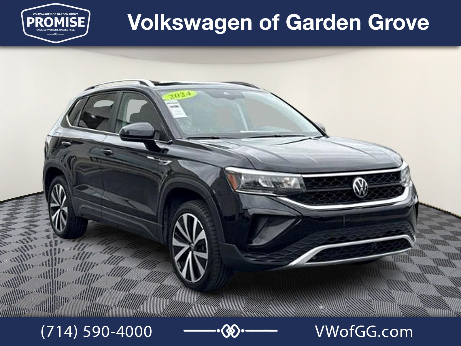 Used 2024 Volkswagen Taos SE with VIN 3VVSX7B25RM029145 for sale in Garden Grove, CA