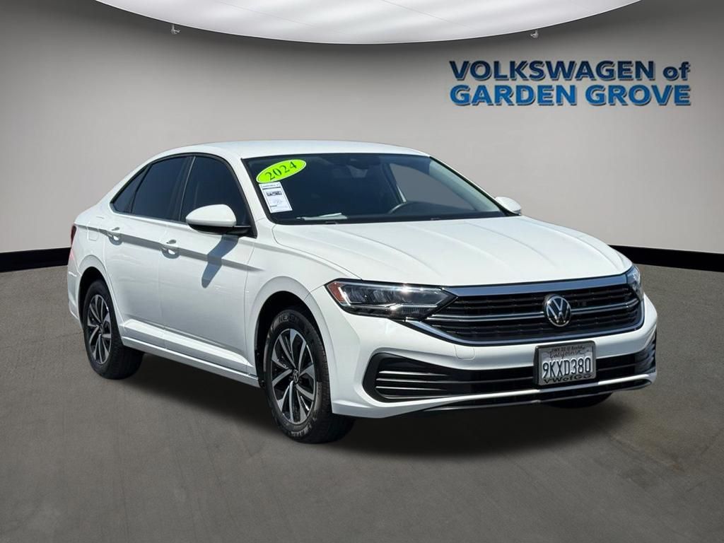 Used 2024 Volkswagen Jetta S with VIN 3VW5M7BUXRM038944 for sale in Garden Grove, CA