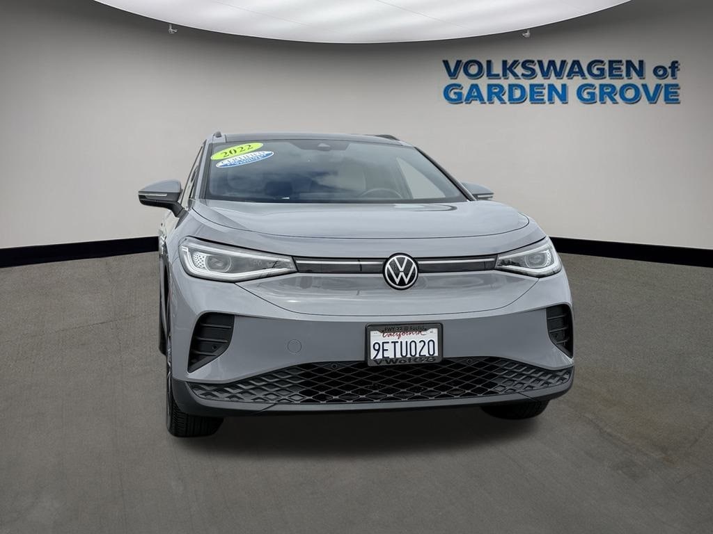 Used 2022 Volkswagen ID.4 PRO S with VIN WVGTMPE21NP073845 for sale in Garden Grove, CA