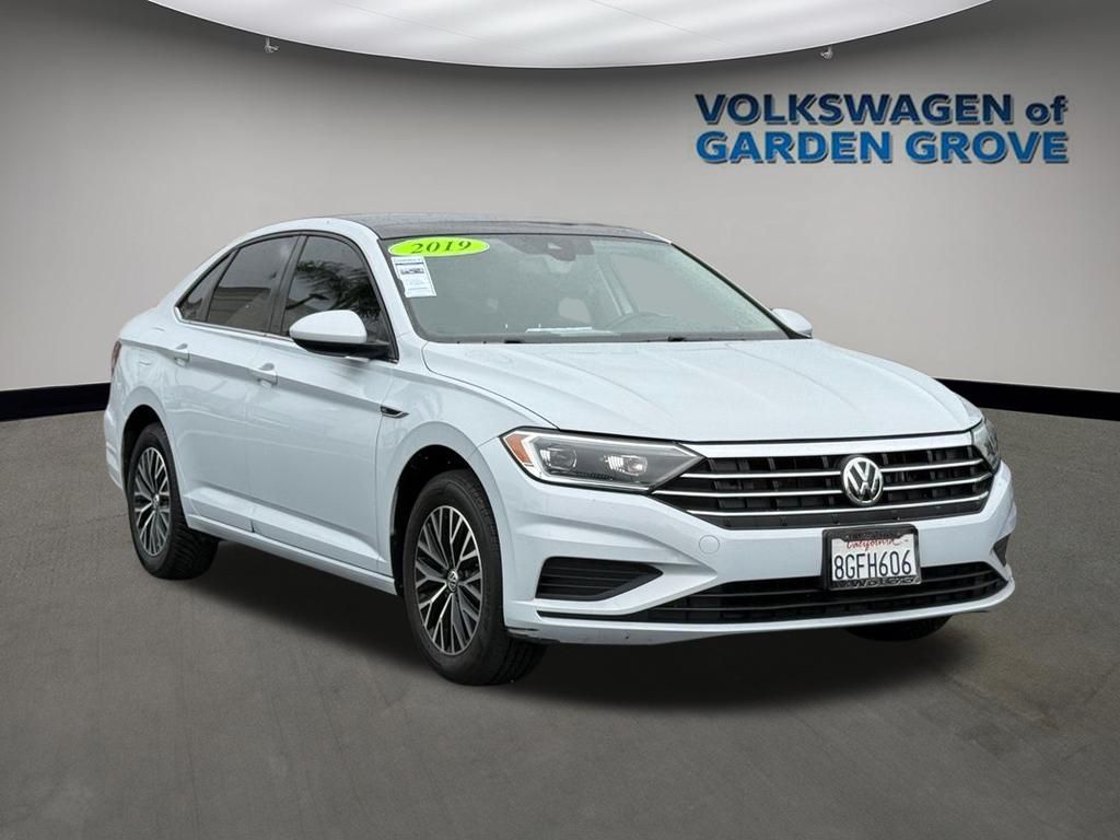 Used 2019 Volkswagen Jetta SEL with VIN 3VWE57BU3KM063199 for sale in Garden Grove, CA