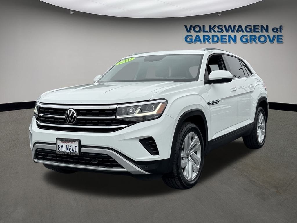 Used 2021 Volkswagen Atlas Cross Sport 2.0T SE w/Technology SUV