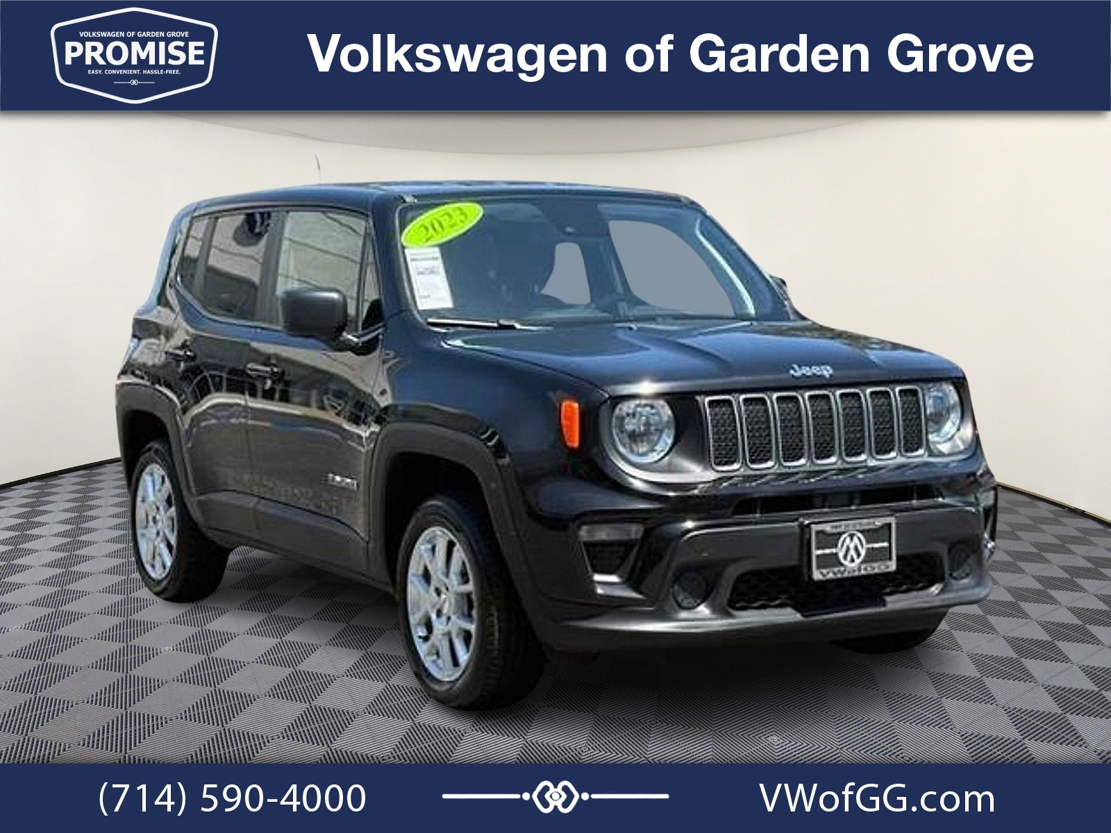 Used 2023 Jeep Renegade Latitude with VIN ZACNJDB19PPP66830 for sale in Garden Grove, CA