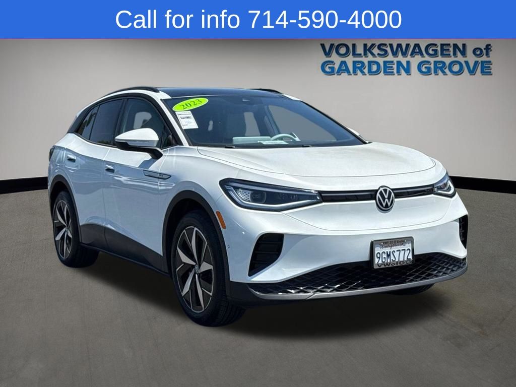 Certified 2023 Volkswagen ID.4 PRO S with VIN 1V2VMPE88PC017573 for sale in Garden Grove, CA