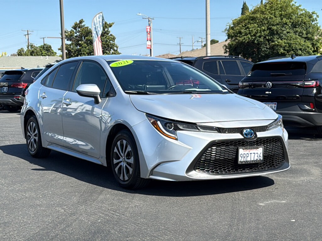 Used 2021 Toyota Corolla Hybrid Hybrid LE Sedan