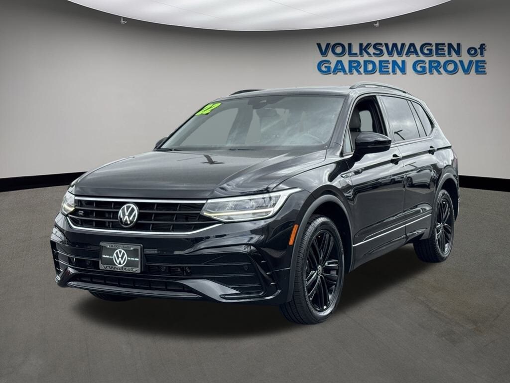 Used 2022 Volkswagen Tiguan 2.0T SE R-Line Black SUV