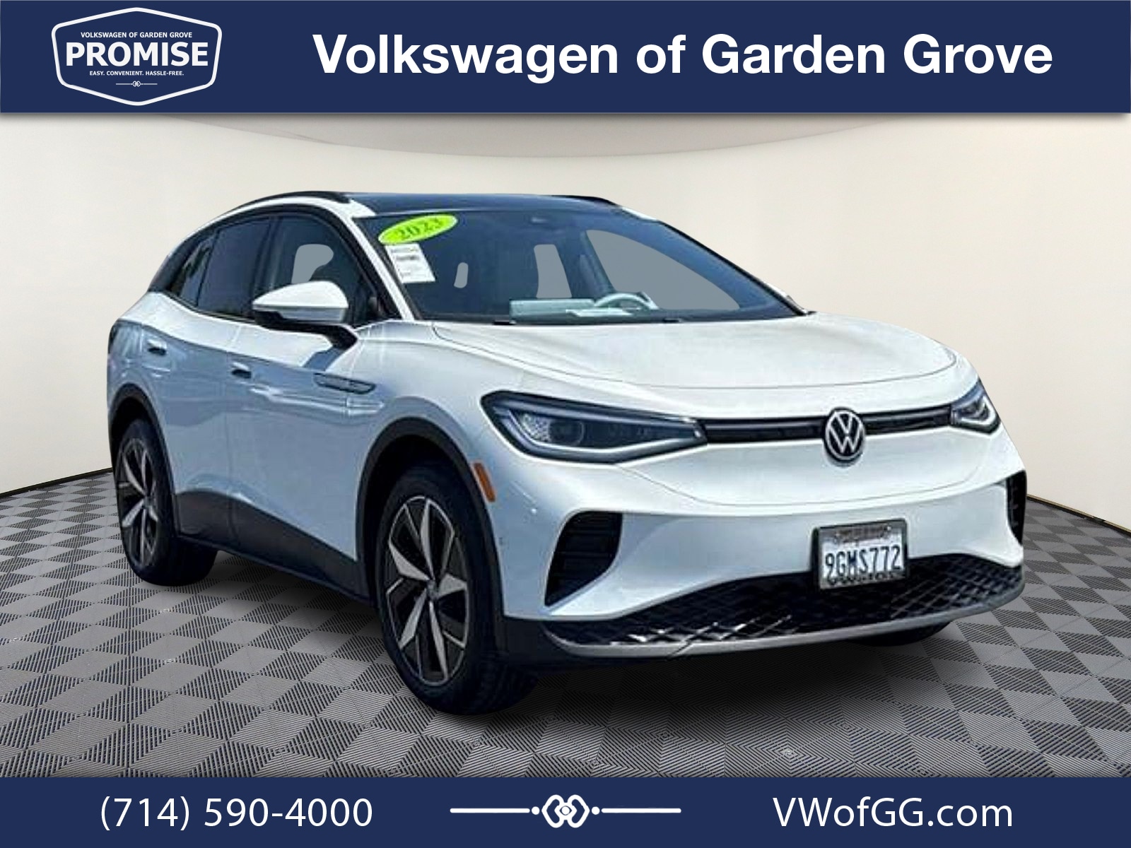 Certified 2023 Volkswagen ID.4 PRO S with VIN 1V2VMPE88PC017573 for sale in Garden Grove, CA