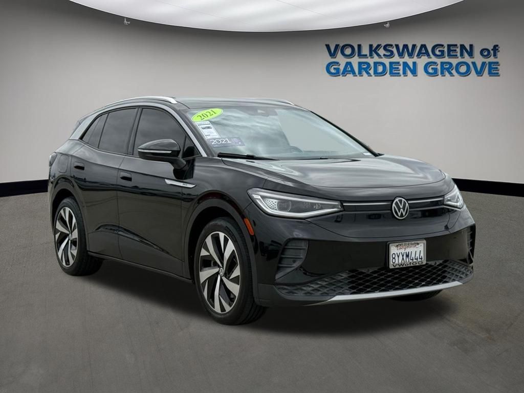Used 2021 Volkswagen ID.4 PRO S with VIN WVGKMPE21MP059132 for sale in Garden Grove, CA