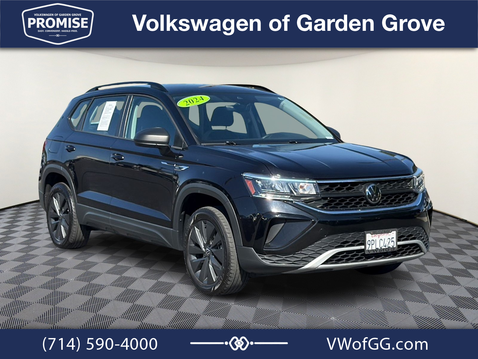 Used 2024 Volkswagen Taos S with VIN 3VV5X7B23RM118063 for sale in Garden Grove, CA