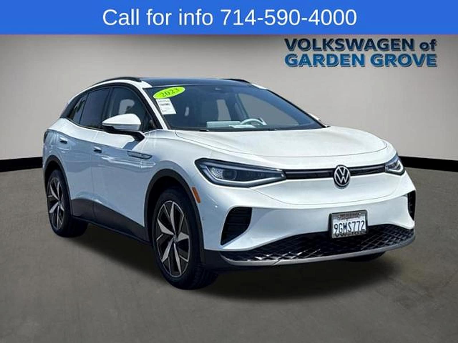 Certified 2023 Volkswagen ID.4 PRO S with VIN 1V2VMPE88PC017573 for sale in Garden Grove, CA