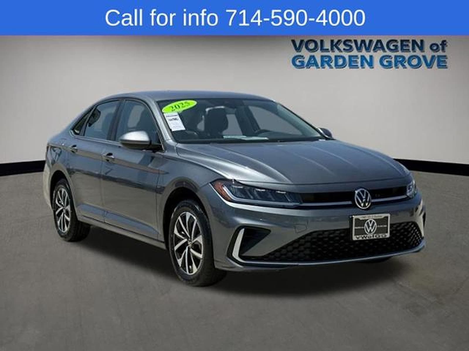 Used 2025 Volkswagen Jetta S with VIN 3VW5X7BU5SM008165 for sale in Garden Grove, CA