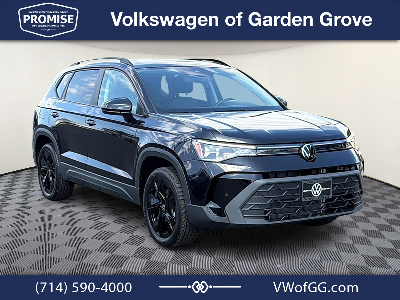New 2027 Volkswagen Taos 1.5T SE Black SUV