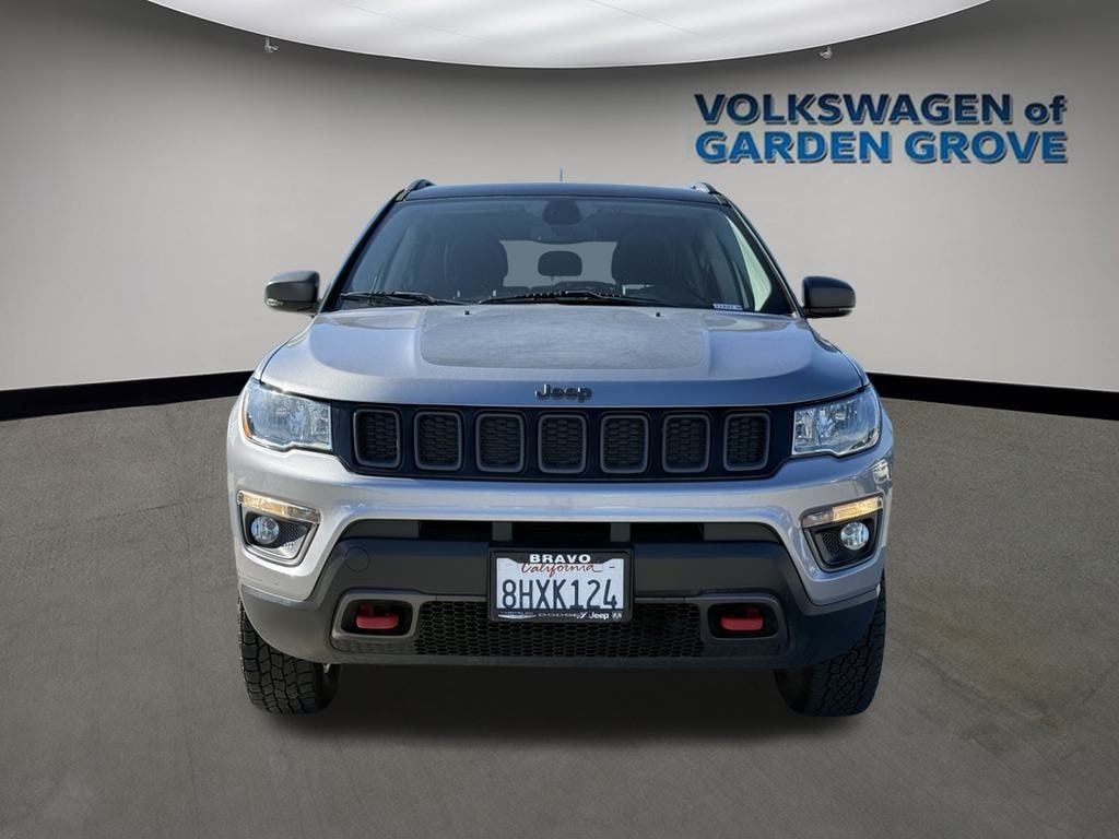 Used 2018 Jeep Compass Trailhawk with VIN 3C4NJDDB8JT485840 for sale in Garden Grove, CA