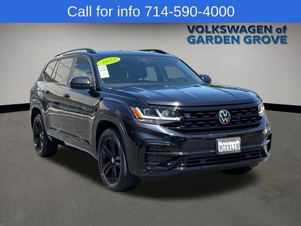 Used 2023 Volkswagen Atlas 3.6L V6 SEL R-Line Black SUV