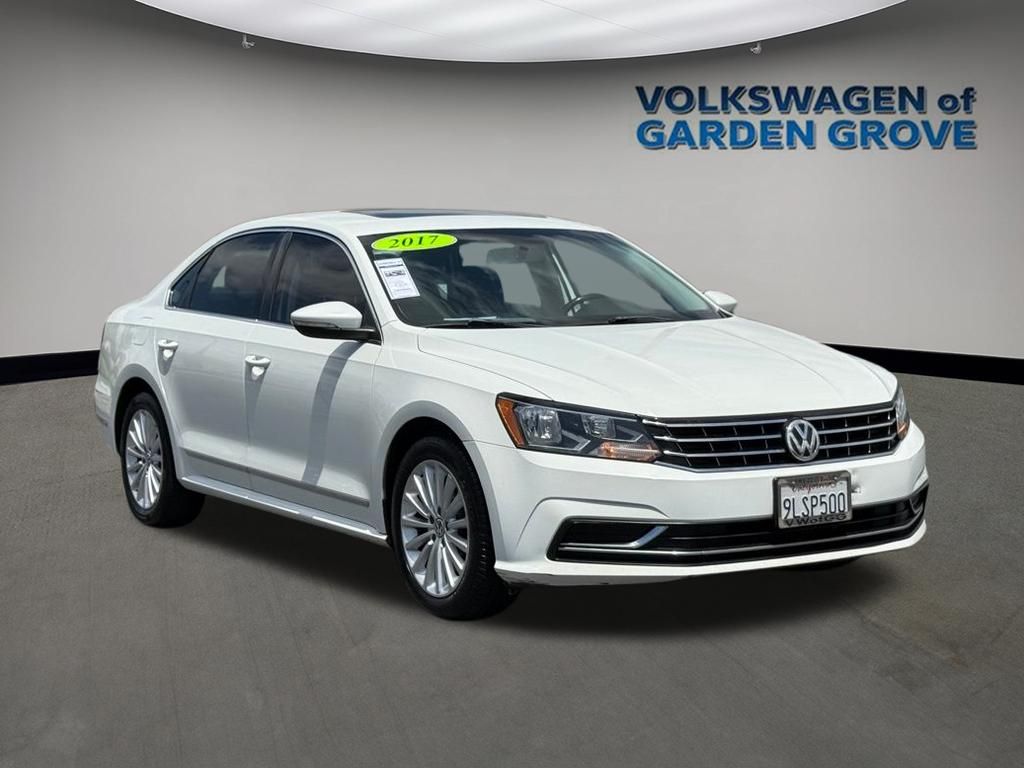 Used 2017 Volkswagen Passat SE with VIN 1VWBT7A36HC000156 for sale in Garden Grove, CA