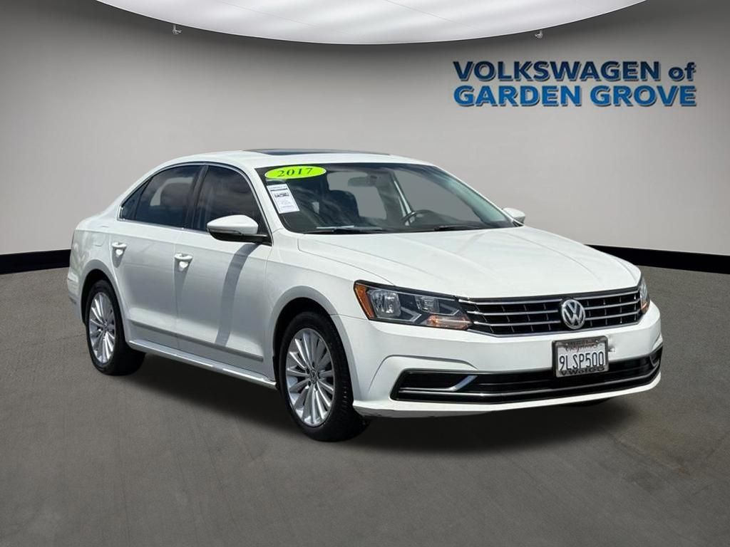 Used 2017 Volkswagen Passat SE with VIN 1VWBT7A36HC000156 for sale in Garden Grove, CA